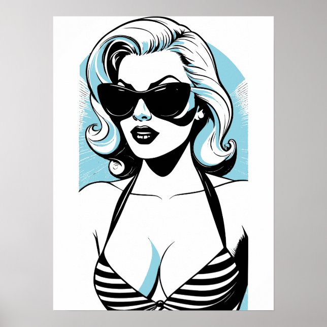 California Girl Poster (Framsidan)