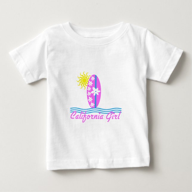 California Girl Surfboard W/Sol Rosa Tee (Framsida)