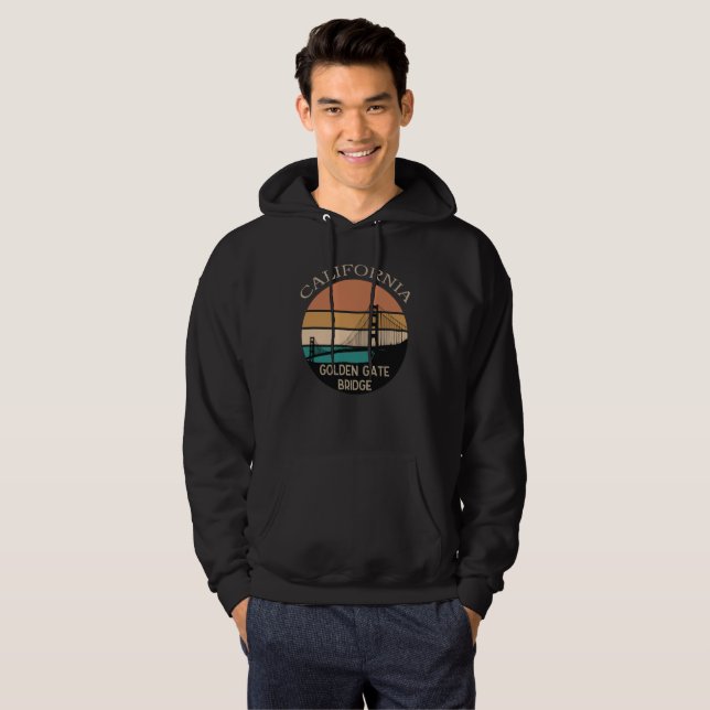 California Golden Grind Bridge Hoodie (Hel framsida)