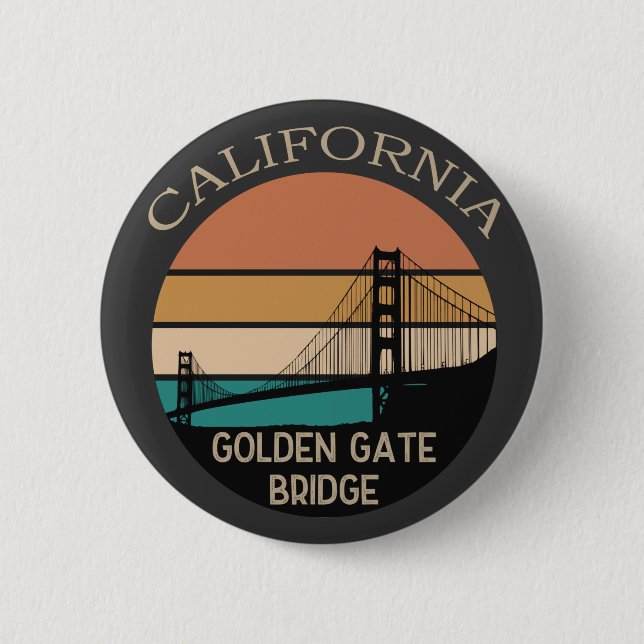 California Golden Grind Bridge Knapp (Framsida)