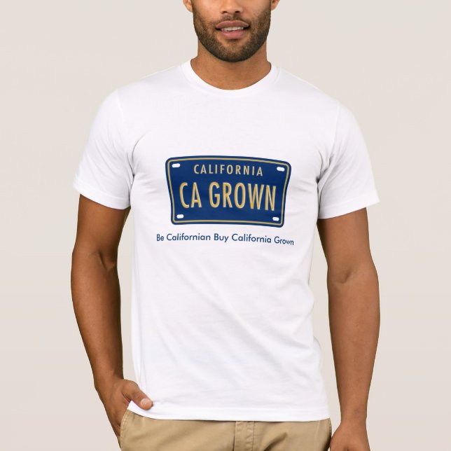 California Grown Logotyp Manar T-shirt (Framsida)