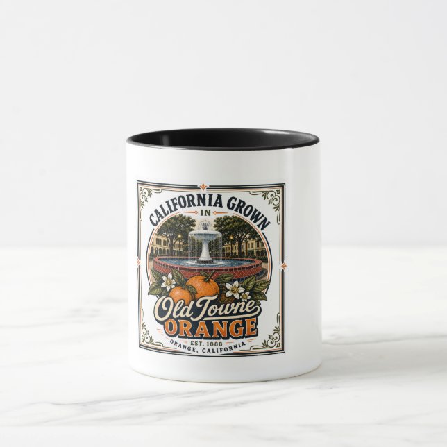 California Grown - Old Towne Orange Mugg (Center)