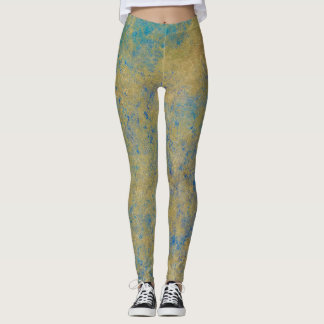 "California Guld" Leggings by All Joy Art