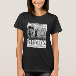 California Guld Rush Treasure Hunt T Shirt