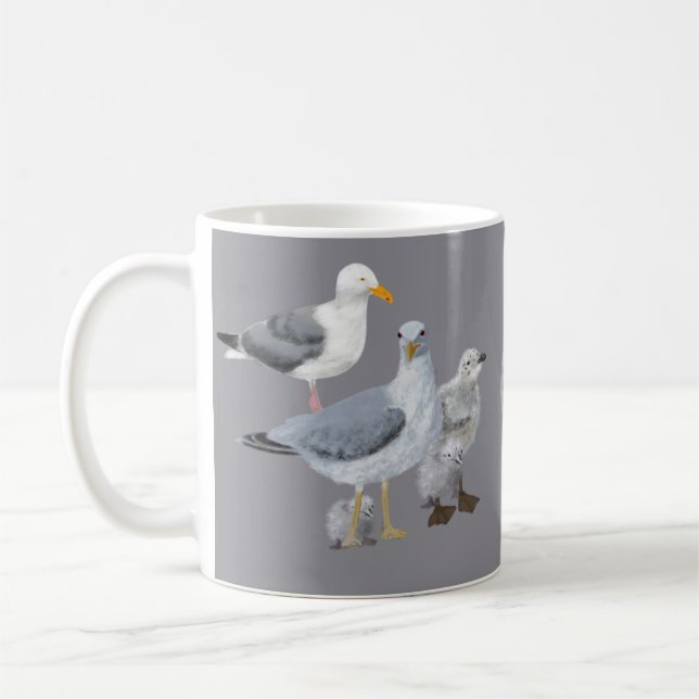 California Gull Mugg (Vänster)