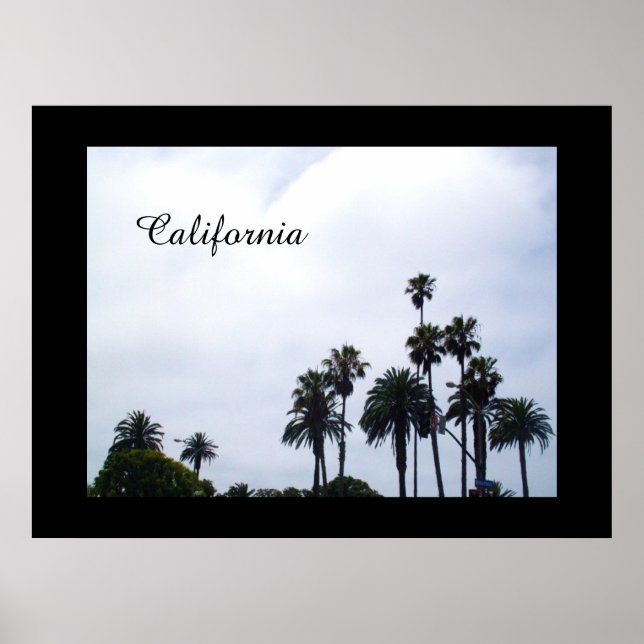 CALIFORNIA HANDFLATAN poster (Framsidan)