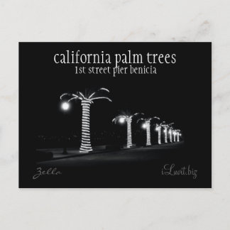 CALIFORNIA HANDFLATAN TRÄD av iLuvit.biz - vykort