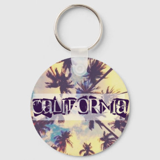 California Handflatan Träd Nyckelring