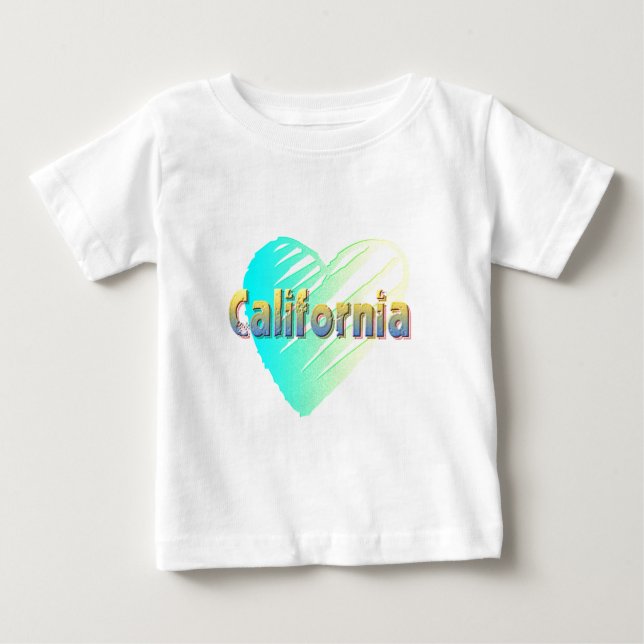 California Heart T-shirt (Framsida)