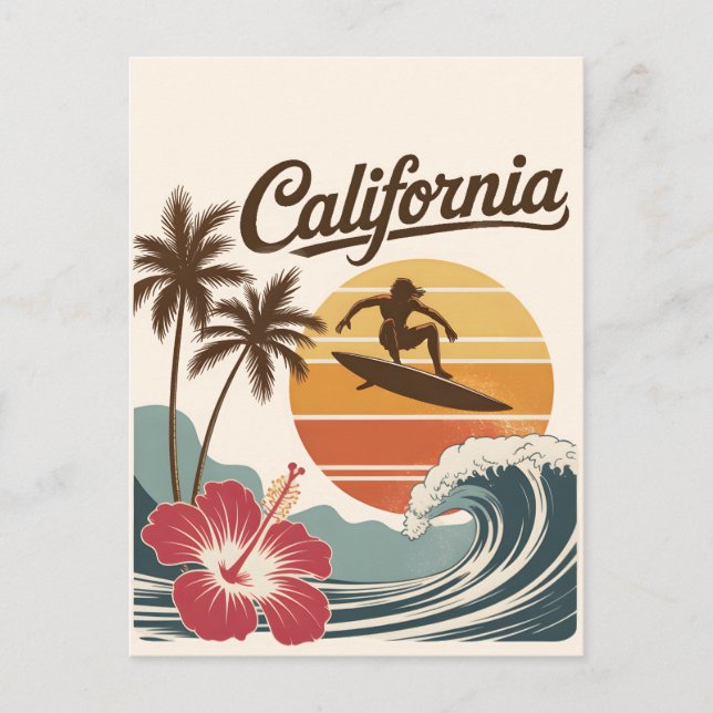 California Helg Vykort (Framsida)