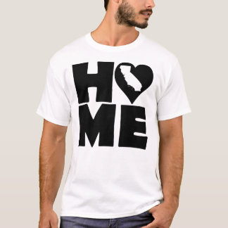 California Hem Heart State Tees T-Shirt