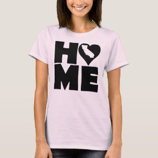 California Hem Heart State Tees T-Shirt