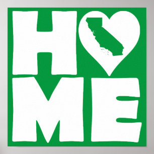 California Hem Hemstat Poster Skylt