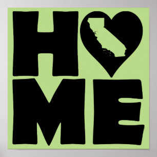 California Hem Hemstat Poster Skylt