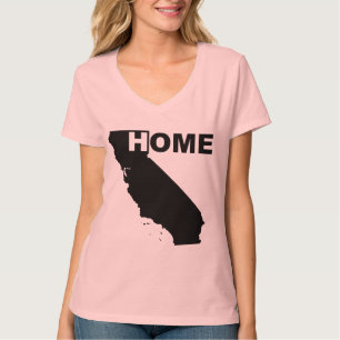 California Hemmet Borta Från Hemmet T-Shirt