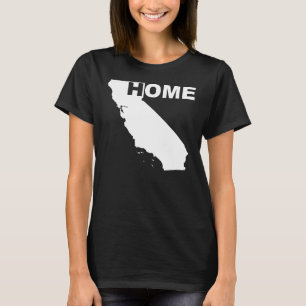 California Hemmet Borta Från Hemmet T Tee T-Shirt