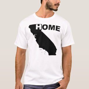 California Hemmet Borta Från Hemmet T Tröja