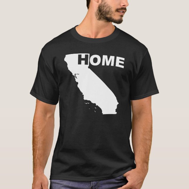 California Hemmet Borta T Tee T-Shirt (Framsida)