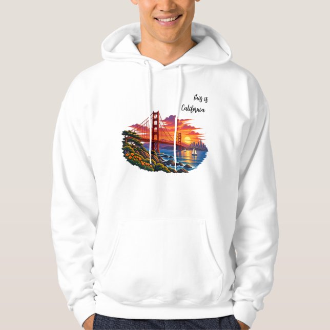 California Hoodie  (Framsida)