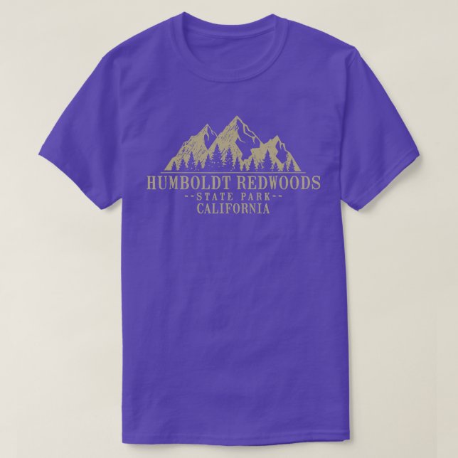 California Humboldt Redwood State Park T Shirt (Design framsida)