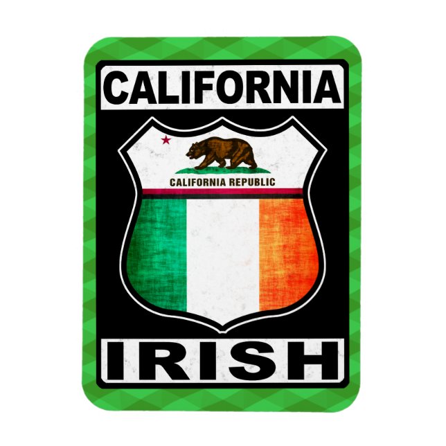 California Irish Magnet (Vertikal)