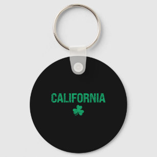 California irländska Shamrock St Patrick's Day Nyckelring