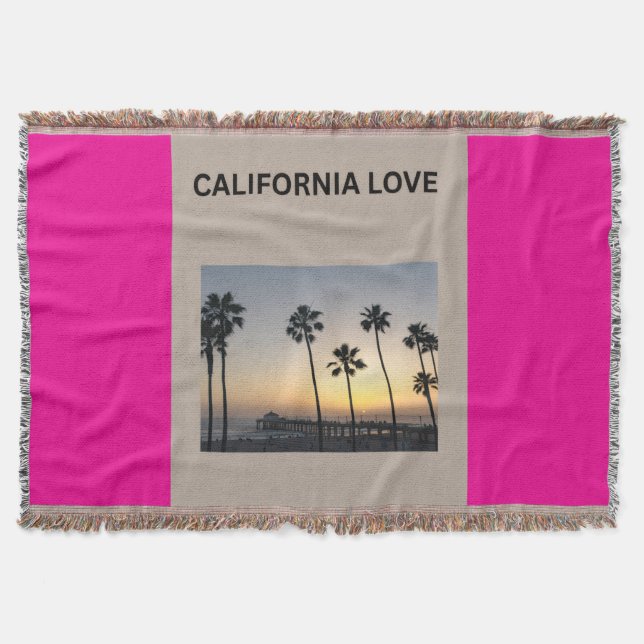 California Kärlek ❤️ Filt (Framsidan)