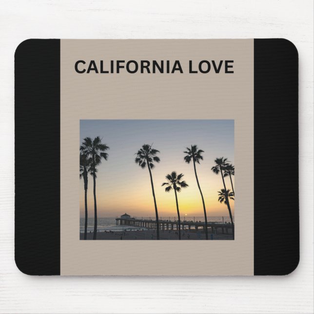 California kärlek ❤️ musmatta (Framsidan)