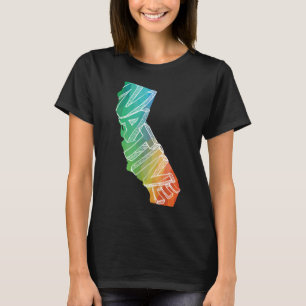 California Kärlek Native Colorful Shirt T-shirt