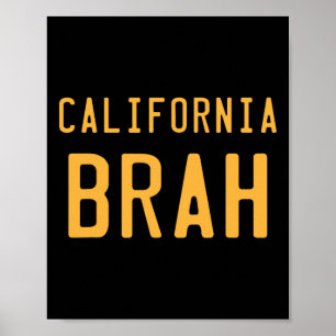 California Kille Retro Västkust Socal Norcal Surf Poster