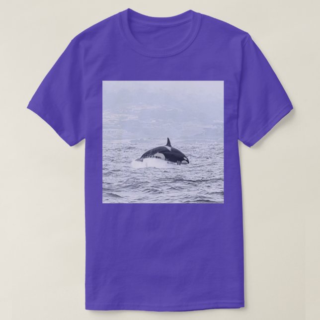 California Killer Whale CA40 T Shirt (Design framsida)