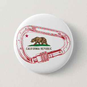 California klätting Carabiner Knapp