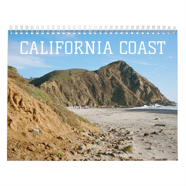 California Kusten Calendar | Big Sur | Carmel | SF Kalender (Omslag)