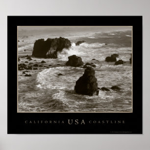 California Kusten Photograph Poster