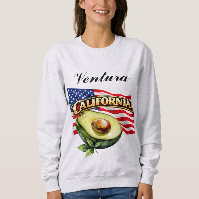 California Kvinnors Tröja  (Framsida)