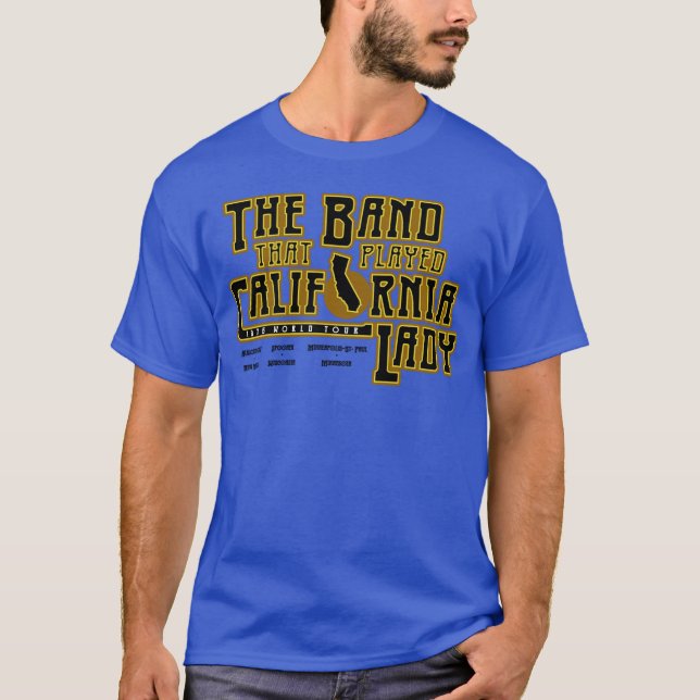 California Ladyour tjej T Shirt (Framsida)