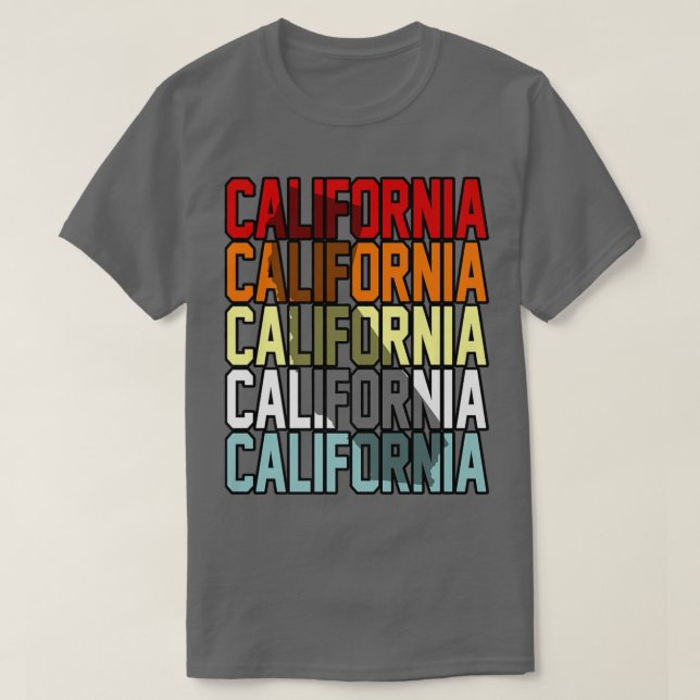 California Life  T Shirt (Design framsida)