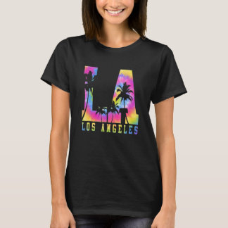California Los Angeles La Tie Dye Throwback Class T Shirt