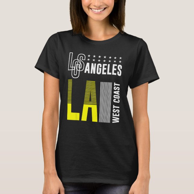 California Los Angeles West Urban T Shirt (Framsida)