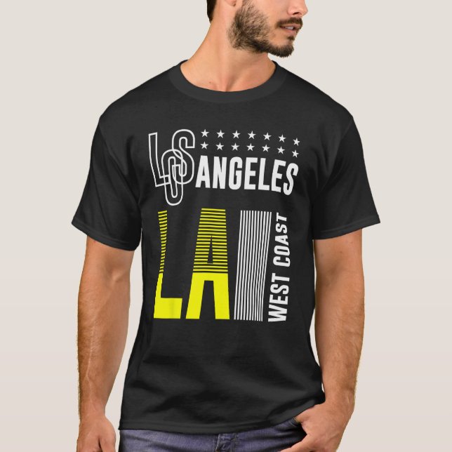 California Los Angeles West Urban T Shirt (Framsida)