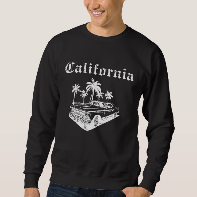 California Lowrider Lång Ärmad Tröja (Framsida)