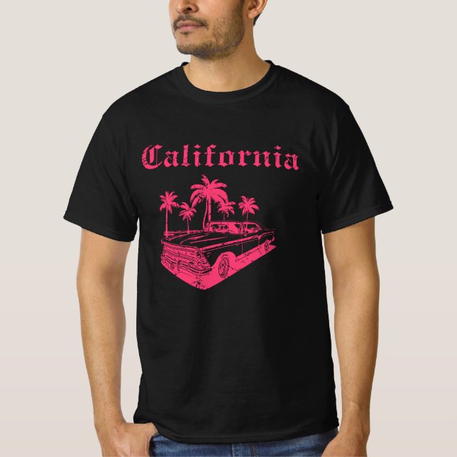 California Lowrider T Shirt (Framsida)