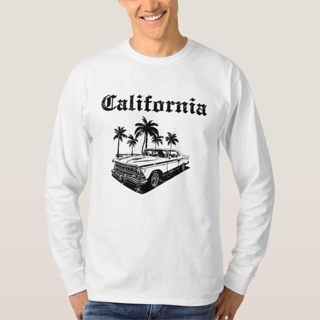 California Lowrider T Shirt (Framsida)