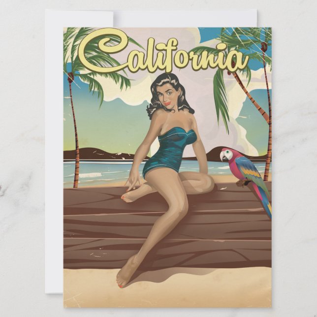 California Modell retro resemål (Framsida)