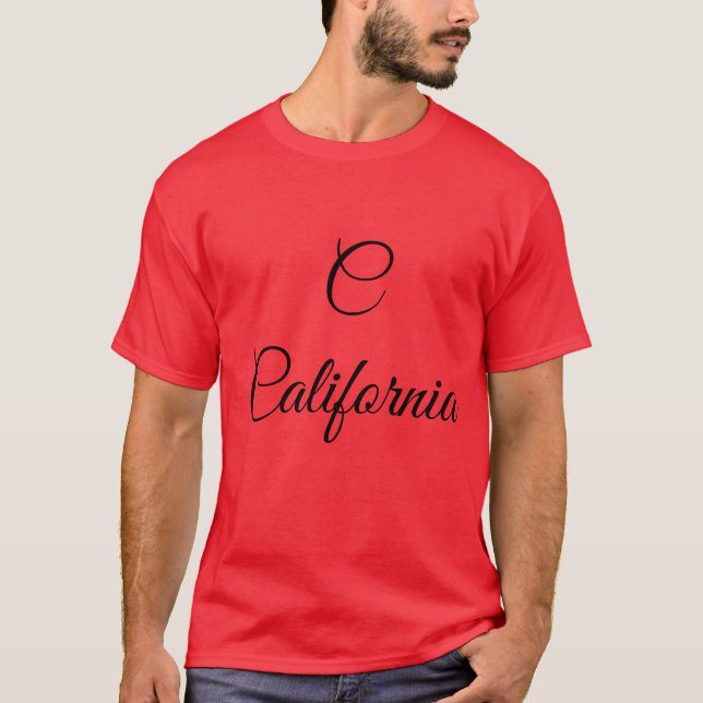 California Monogram T Shirt (Framsida)