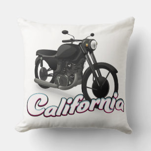 California Motorcykel Kudde