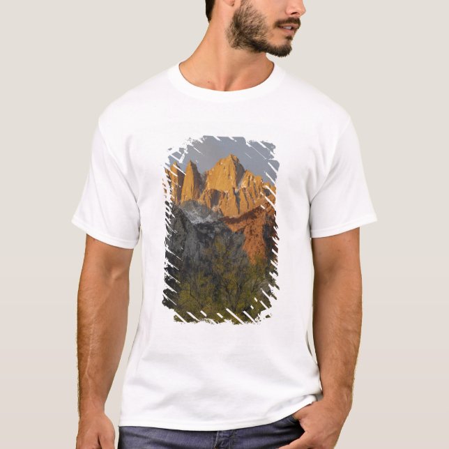 California, Mount Whitney, Inyo National Forest 3 Tee Shirt (Framsida)