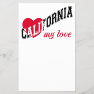 California my kärlek flygblad