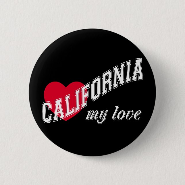 California my kärlek knapp (Framsida)