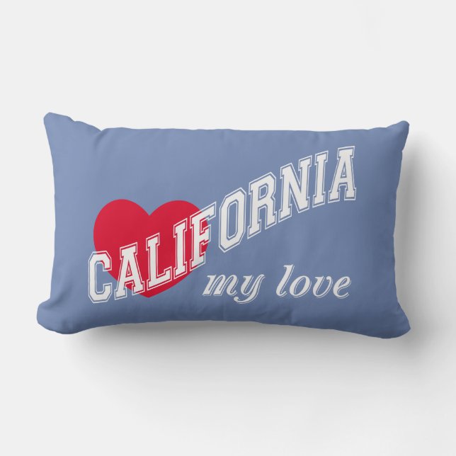 California my kärlek lumbarkudde (Framsida)